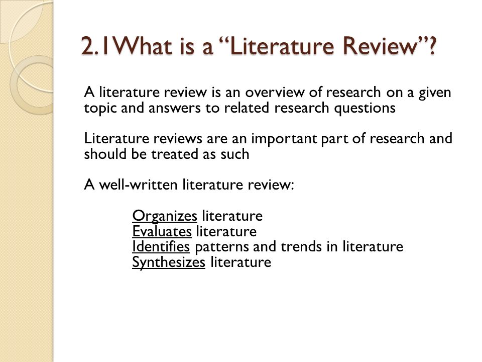 literature reviews psychology