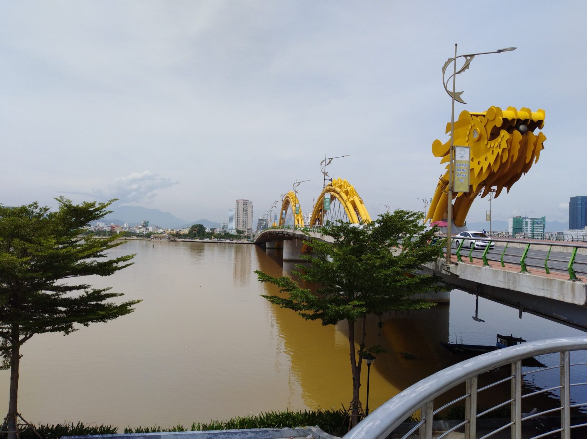 Danang bridge, near Four Seasons Resort The Nam Hai review