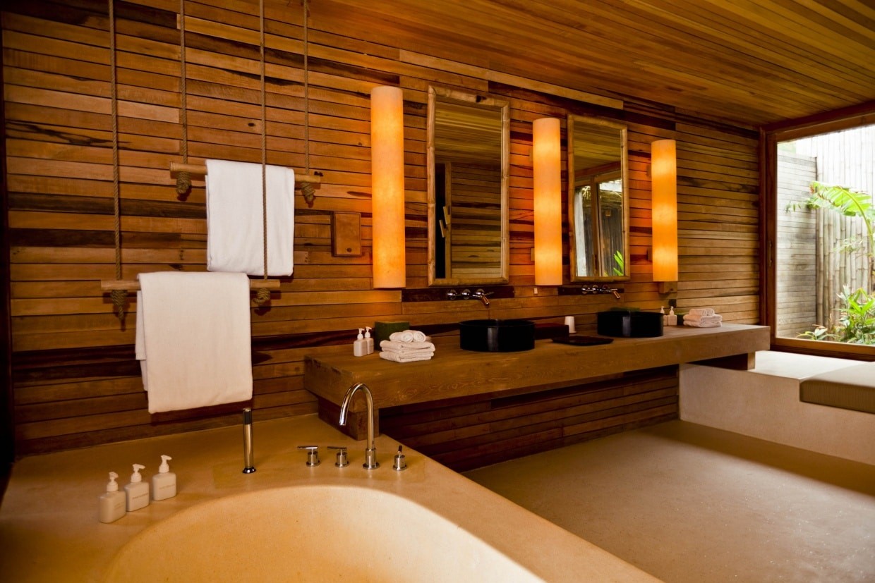Review of Six Senses Con Dao resort - the bathroom