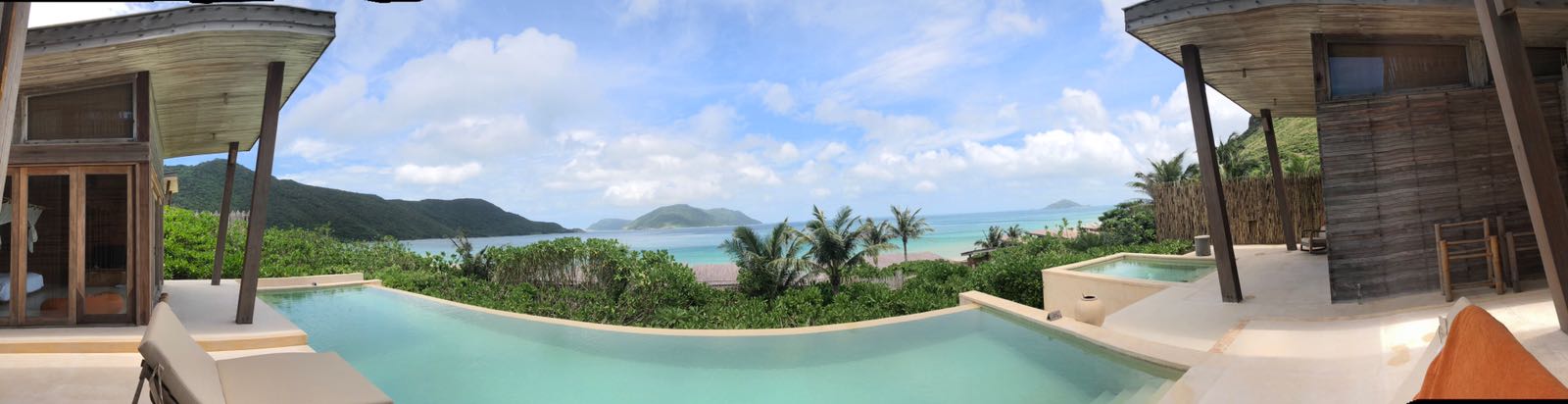 Review of Six Senses Con Dao resort - private pool view