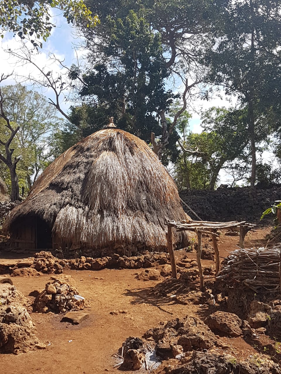 traditional house in West Timor
