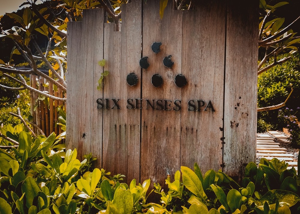Review of Six Senses Con Dao resort - the spa entrance