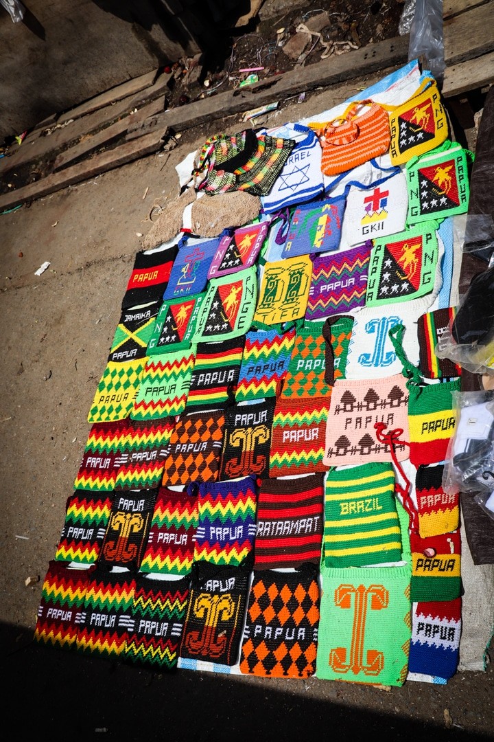 What to do in Sorong for a day - buying souvenirs at the market