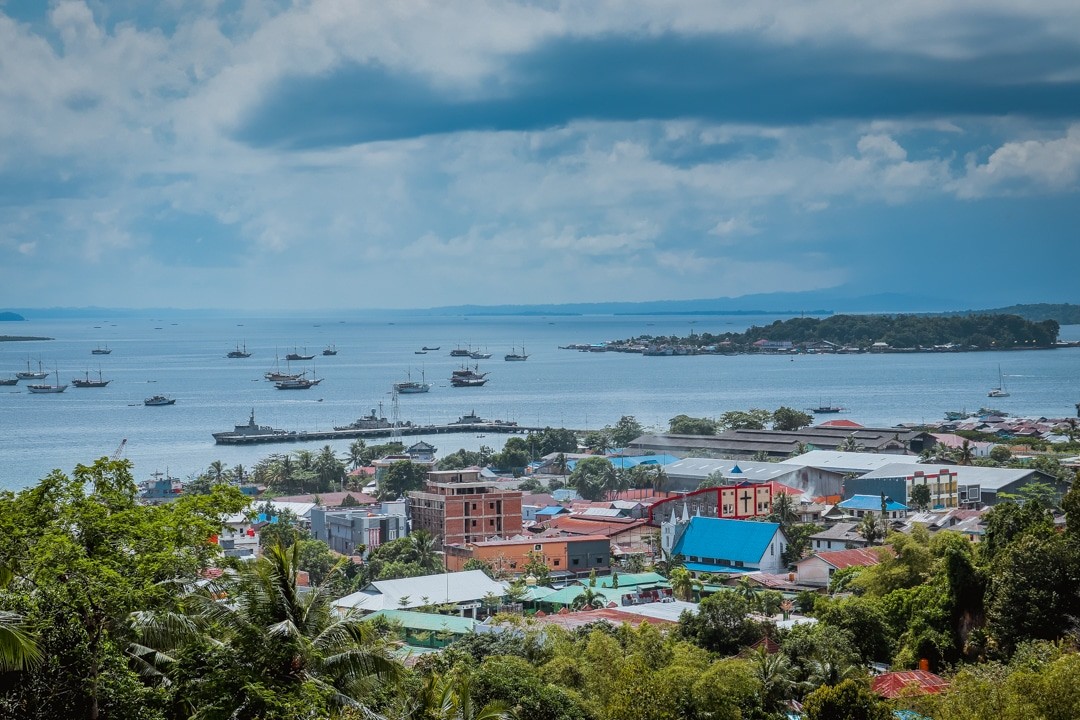 What to do in Sorong for a day - view of the harbour