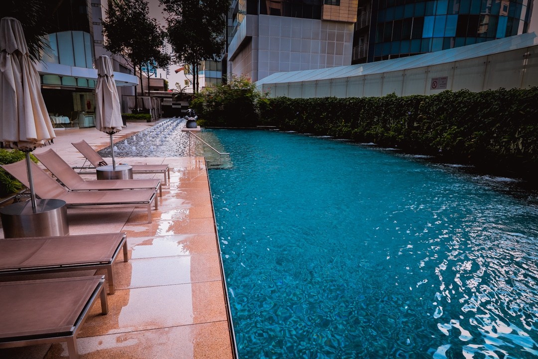 St Regis Singapore hotel - pool