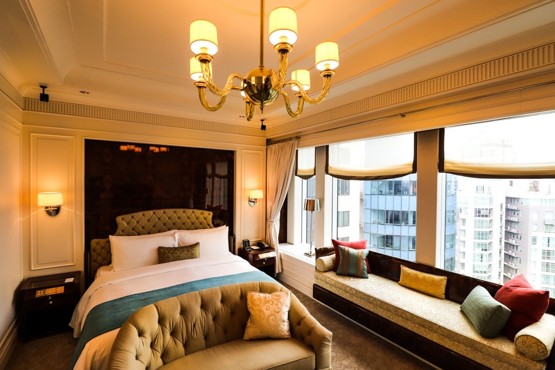 St Regis Singapore hotel - bedroom