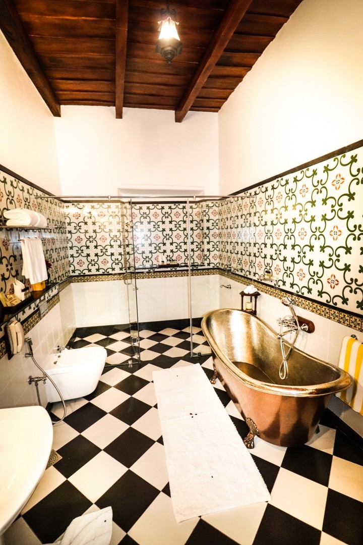 Forte Kochi hotel review - Delux room bathroom