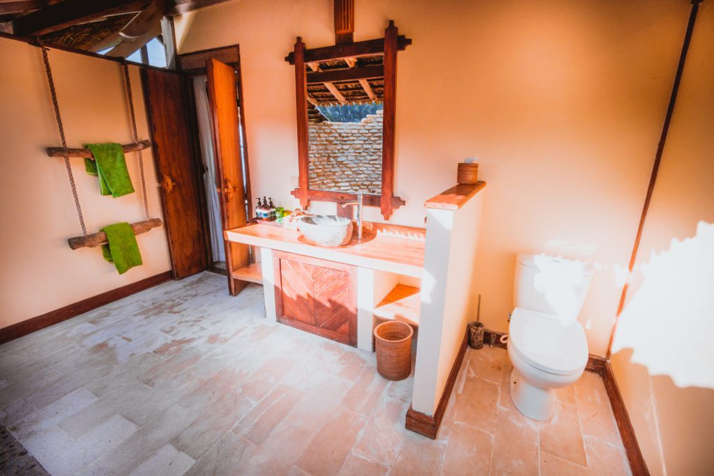 Misool Eco resort review bathroomoutdoor bathroom
