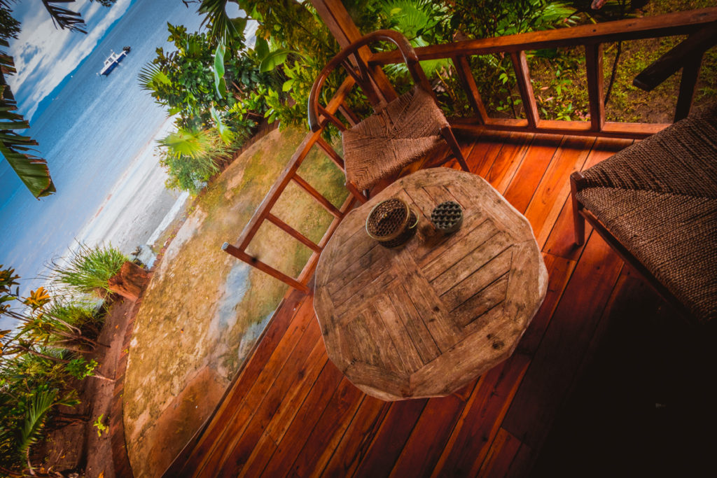 room terrace at Kalimaya dive resort Sumbawa review
