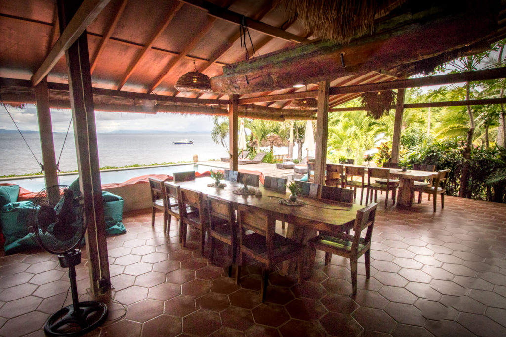 dining at Kalimaya dive resort Sumbawa review