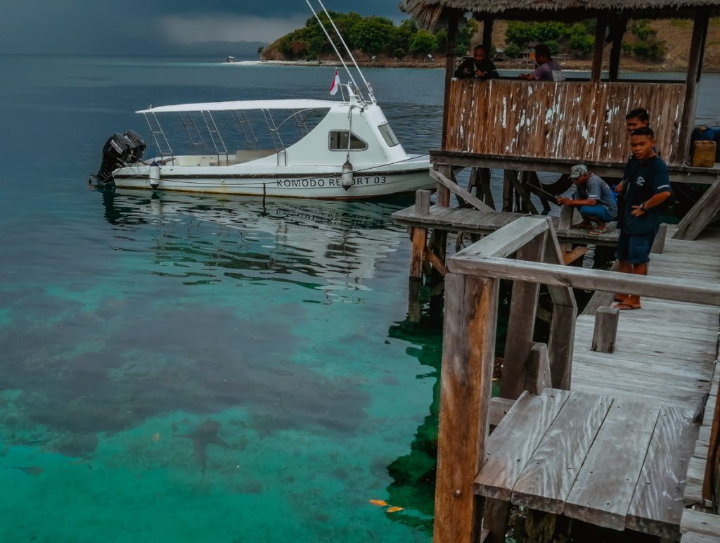 Komodo resort review transfer by boat