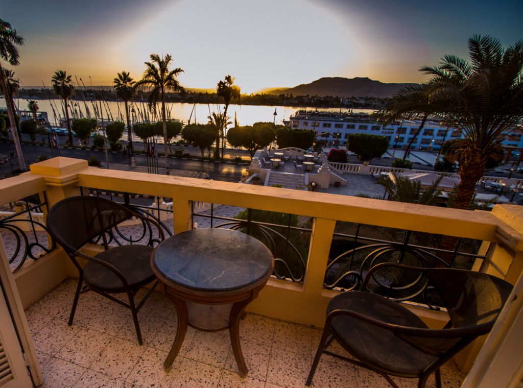 Sofitel winter palace Luxor review balcony nile view