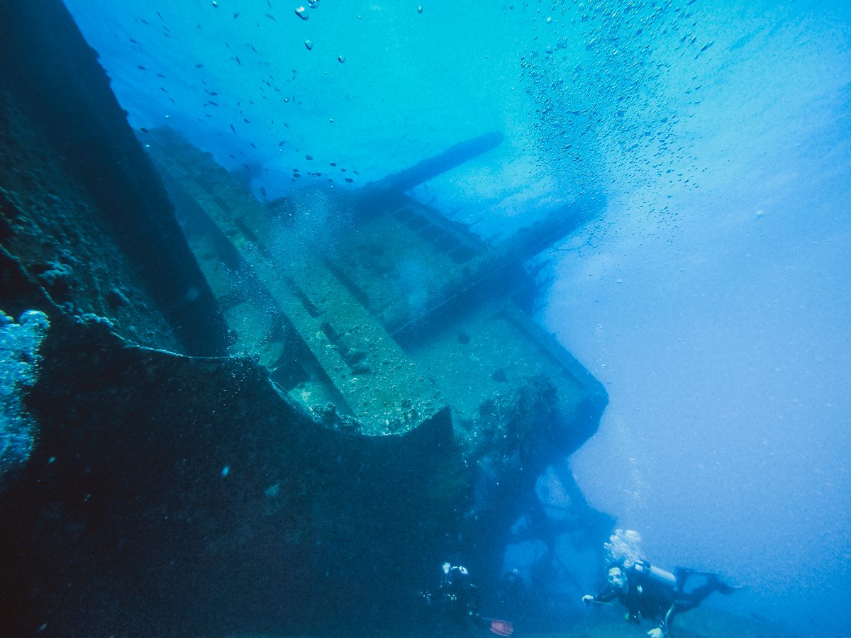 Diving the Giannis D wreck at Abu Nuhas on a northern Red Sea liveaboard from Hurghada