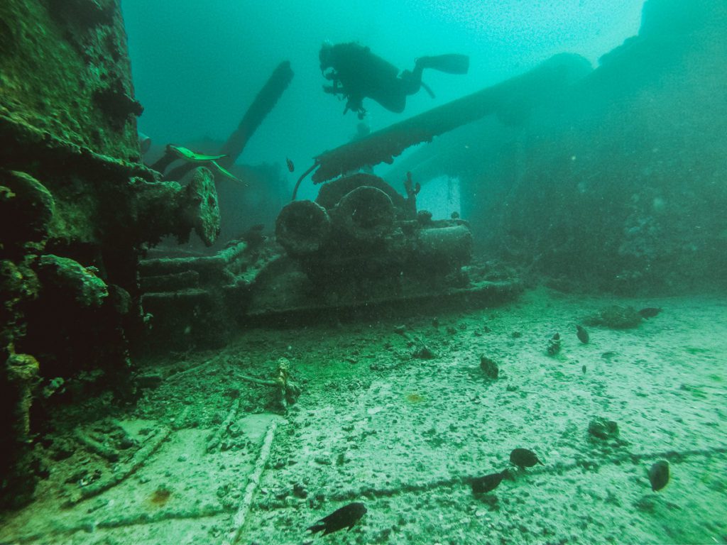 Red Sea scuba diving Thiselgom wreck 