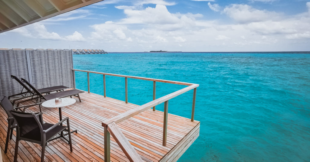 Maldives Maafushivaru resort review overwater balcony