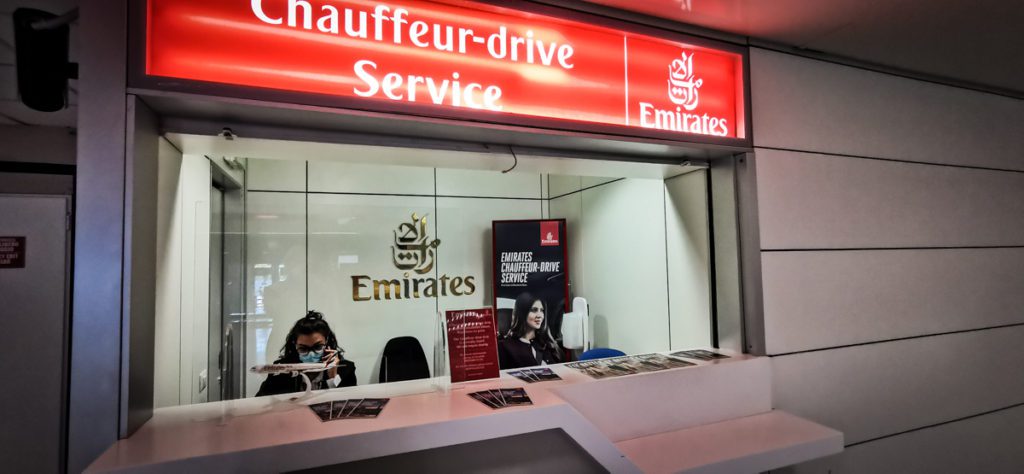 Emirates chauffeur service Rome