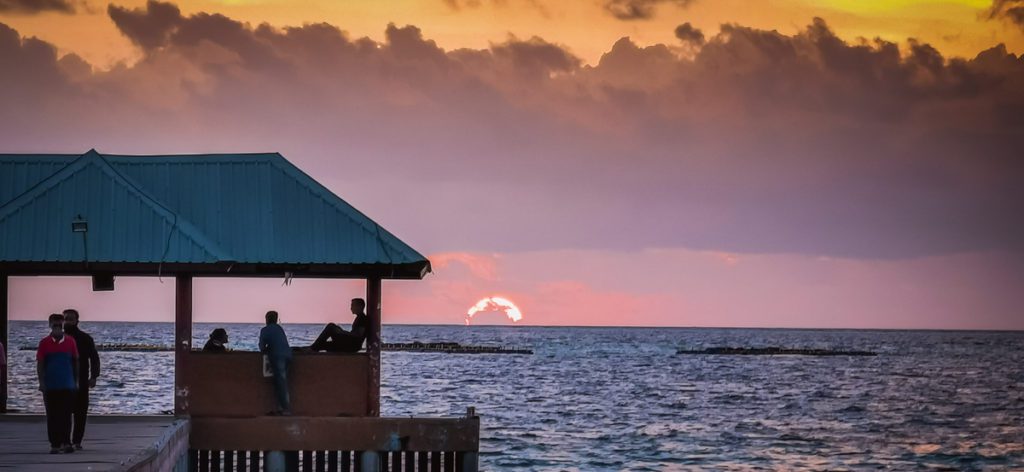maldives sunset 