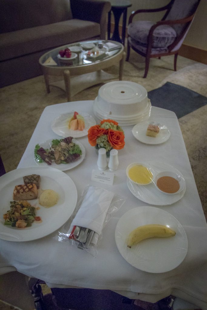 mulia jakarta hotel review quarantine food