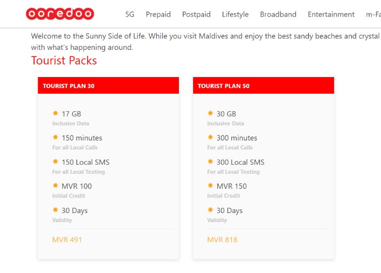 how to get a simcard in the madlives ooredoo plan
