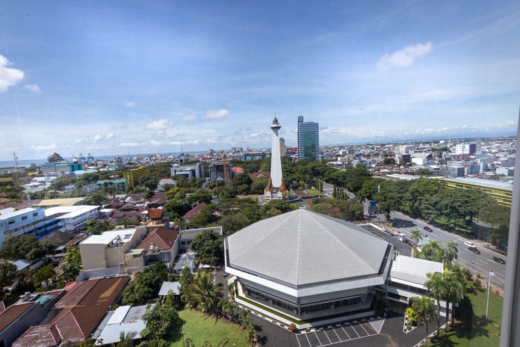novotel Makassar review view from the top