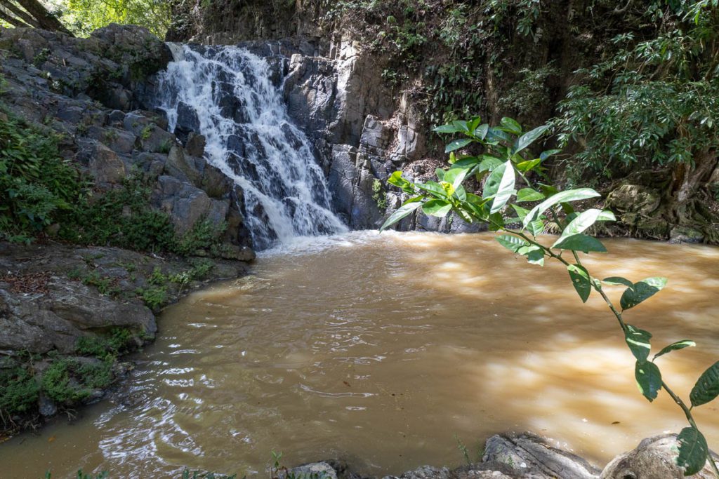 Boruca area costa rica waterfall