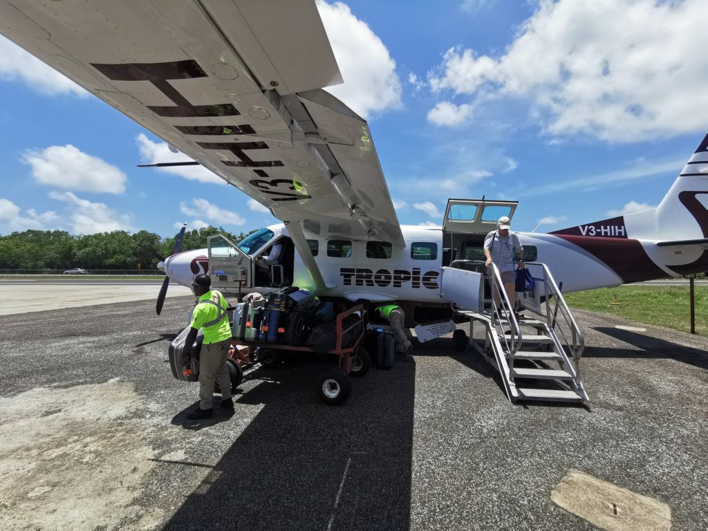 tropic air belize flight review
