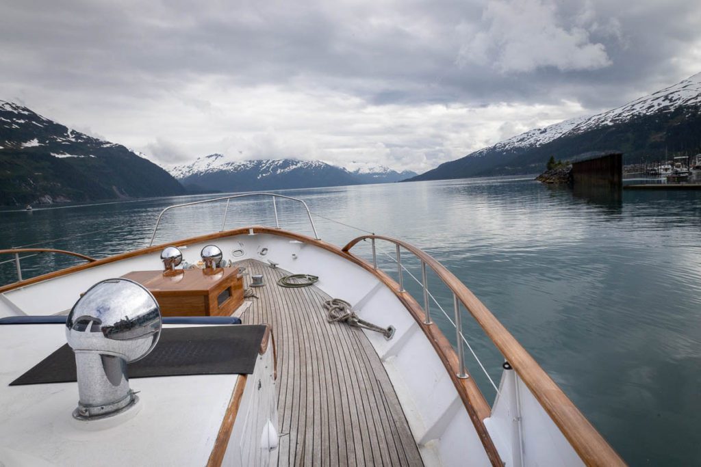 sea star yacht small cruise to Alaska