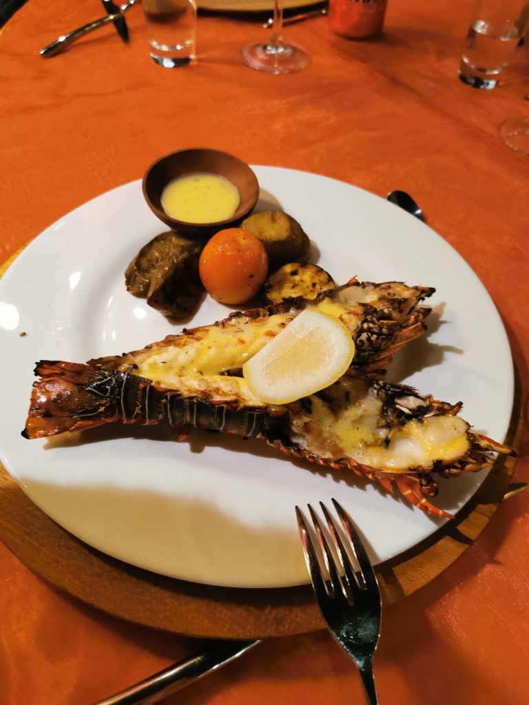 Dewi Nusantara liveaboard lobster