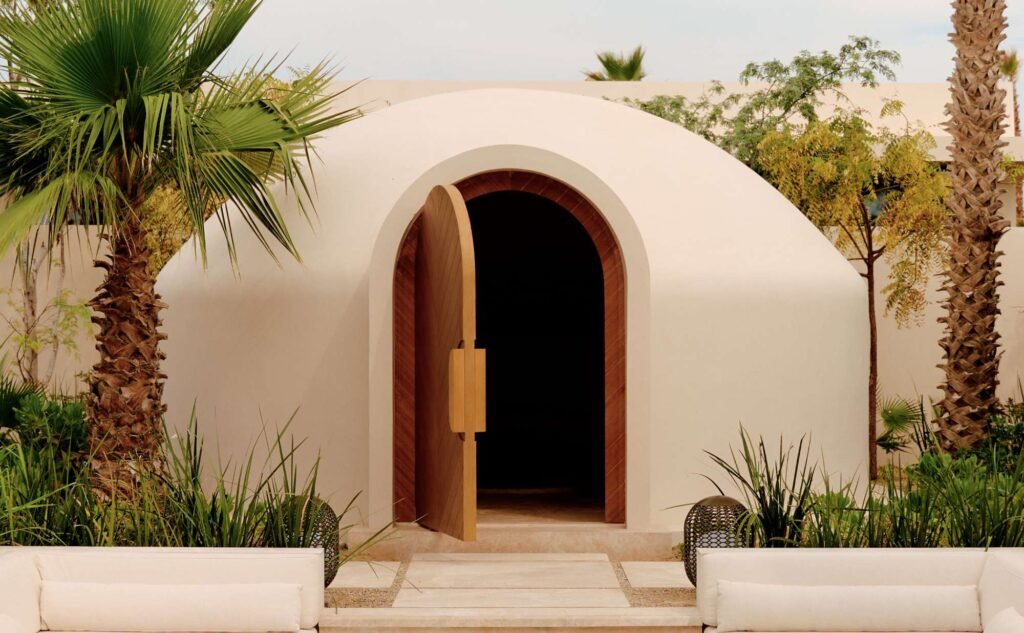 Contemporary temazcal at the Aman Spa, Amanvari Baja California