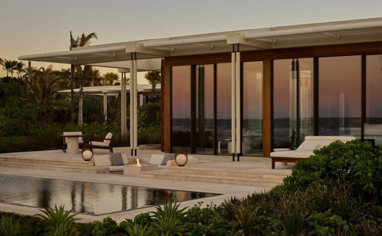 Beachfront casita with private pool overlooking the Sea of Cortez at Amanvari