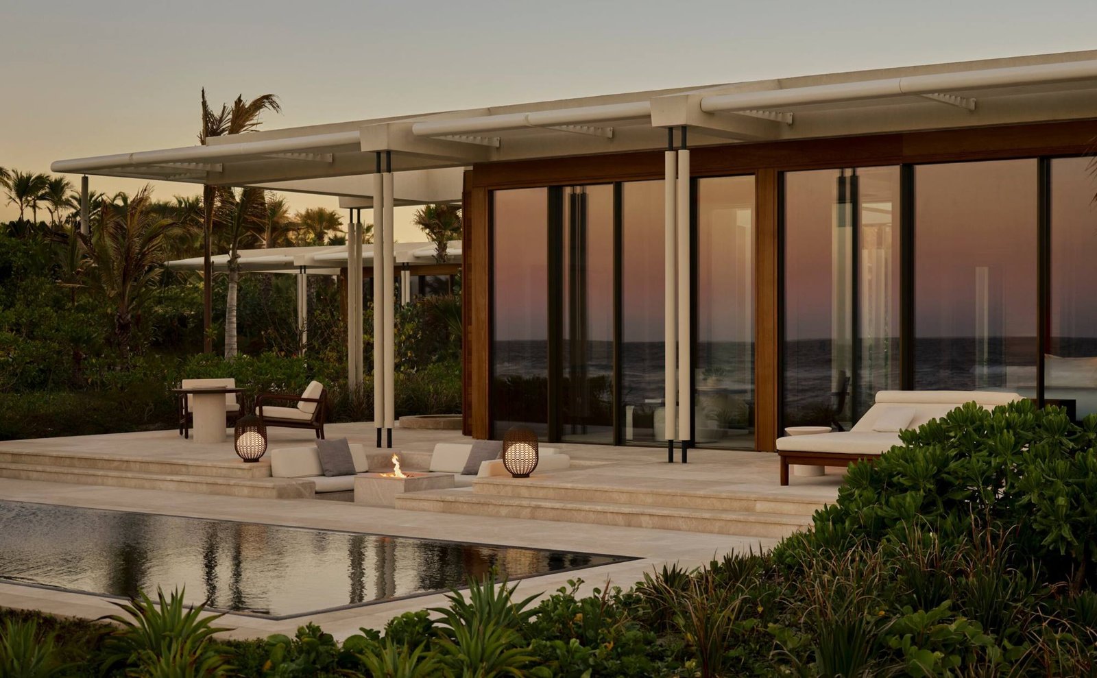 Beachfront casita with private pool overlooking the Sea of Cortez at Amanvari