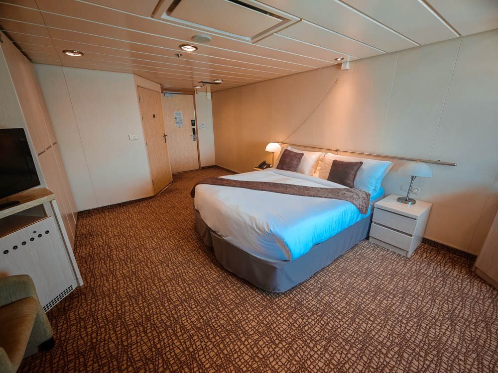 Accessible oceanview cabin on deck 6 of Celebrity Constellation