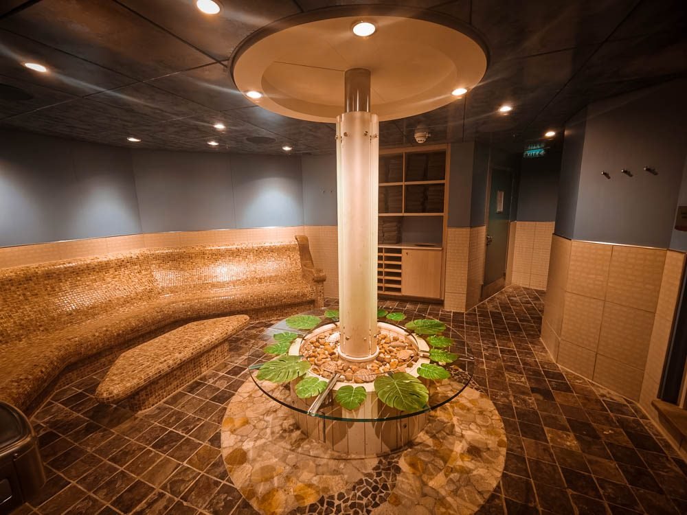 Persian Garden thermal suite on Celebrity Constellation