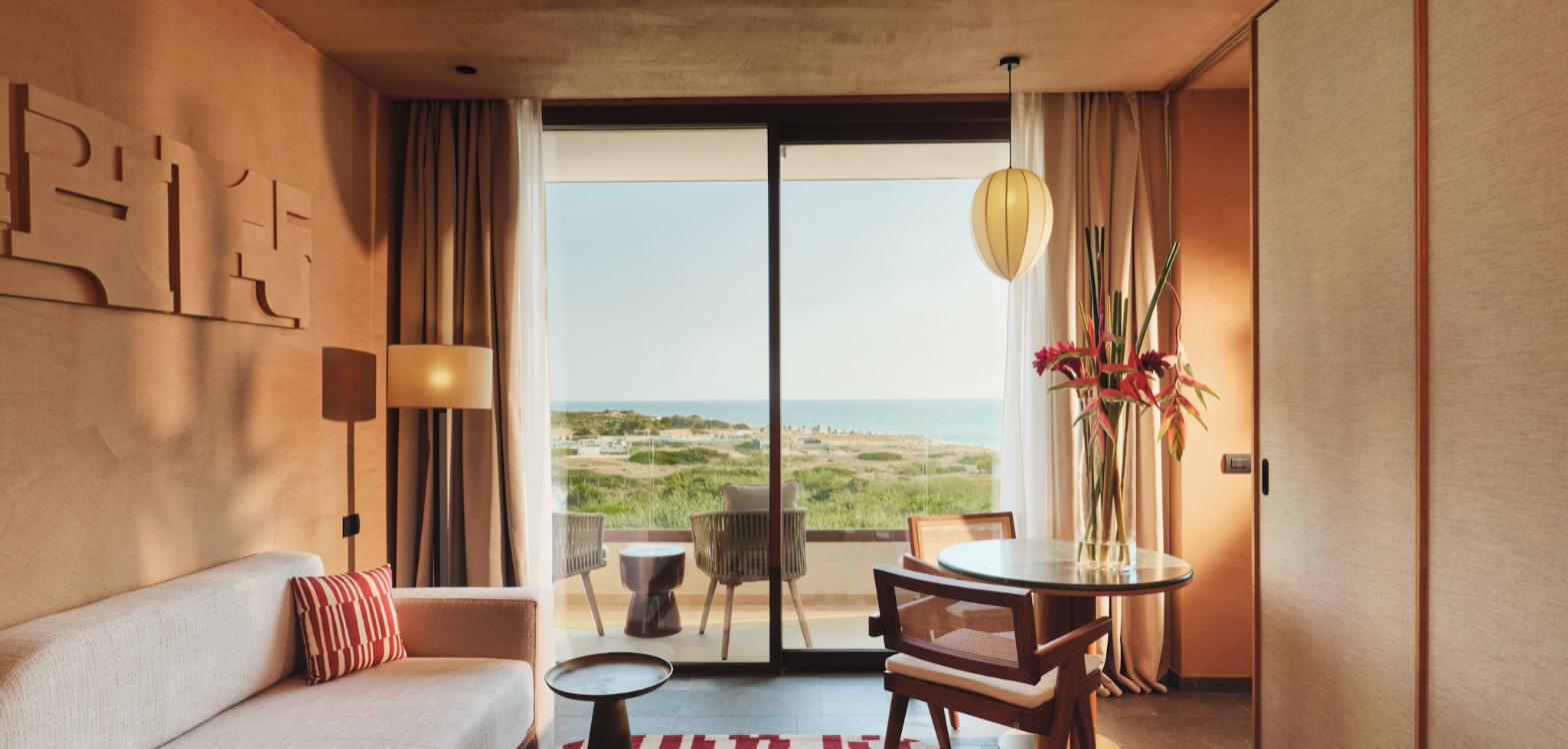 Icona’s Costa Ragusa Resort suite with private sea-view terrace, Sicily