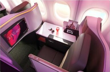Upper Class suite on the Virgin Atlantic A330neo, the aircraft that now carries six Virgin Atlantic Retreat Suites