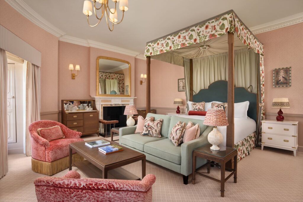 Four-poster suite in the Manor at Mount Juliet Estate, Kilkenny