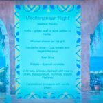 Mediterranean Night menu on the screen of Scubaspa Zen