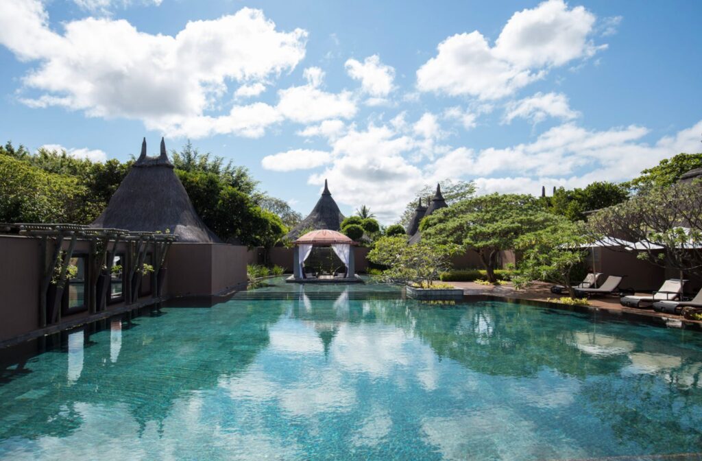 Main pool at Trou aux Biches Beachcomber Golf Resort & Spa